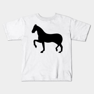 Horse silhouette Kids T-Shirt